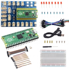 Adeept Raspberry Pi Pico Expansion Kit with Pre-Soldered Pico, Raspberry Pi Pico Expansion Board, Pico Starter Kit with Breadboard and Jumper Wires